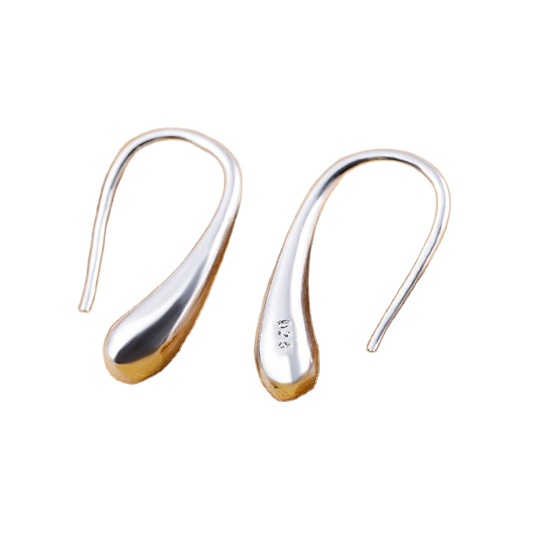 Drop WOMEN earring lady cute nice hot silver color earrings high quality fashion classic jewelry
