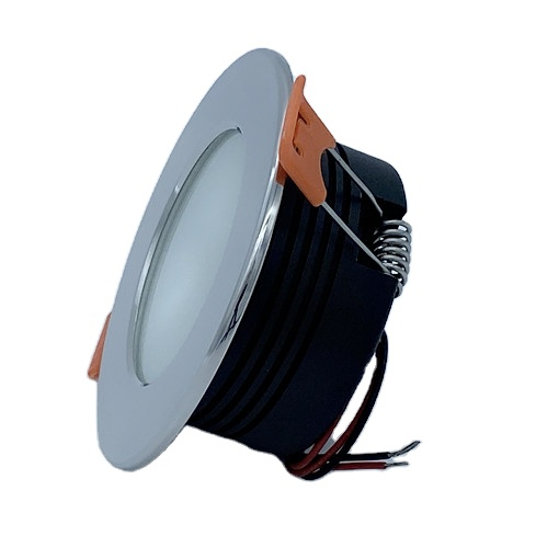 die-cast aluminum ceiling Light For Boat Marine Illumination 12V 24V IP65 LED Recessed Round Stainless Steel