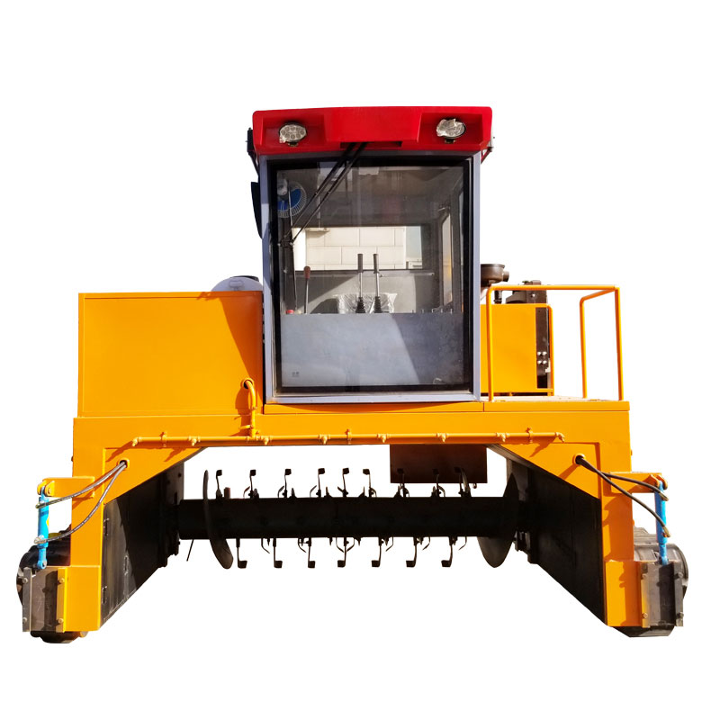 Small Organic Waste Composting Machine Windrow Turner Crawler Used Compost Turners Sale