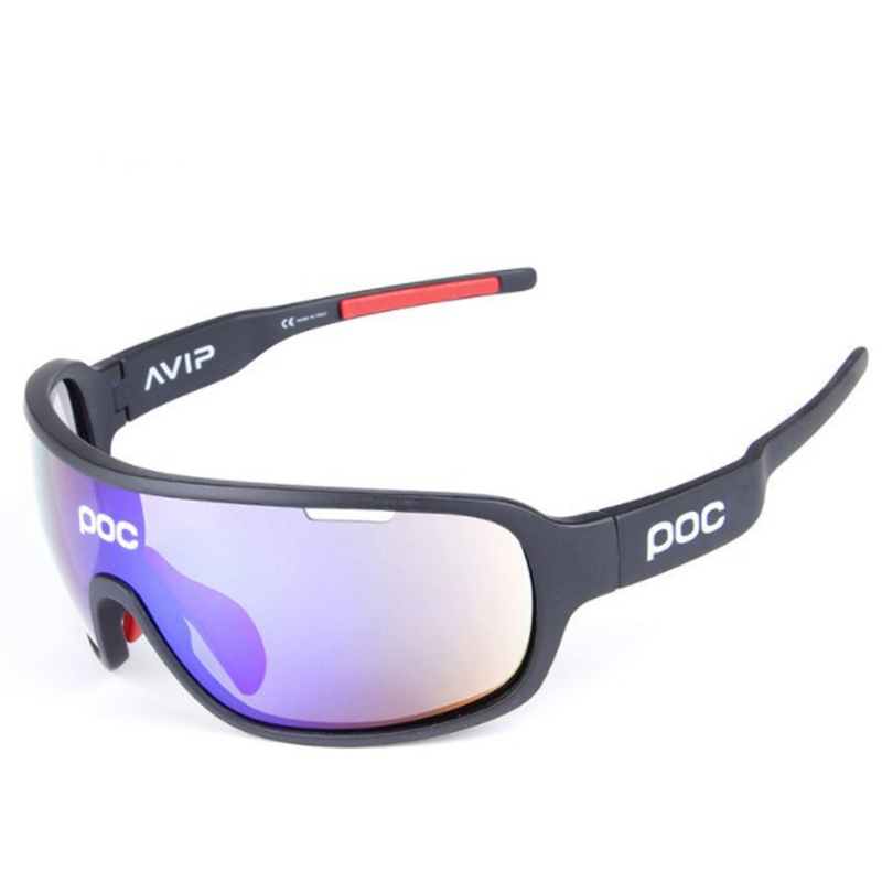 Interchangeable Lenses Unisex Riding Fishing Running Sunglasses POC Cycling Glasses