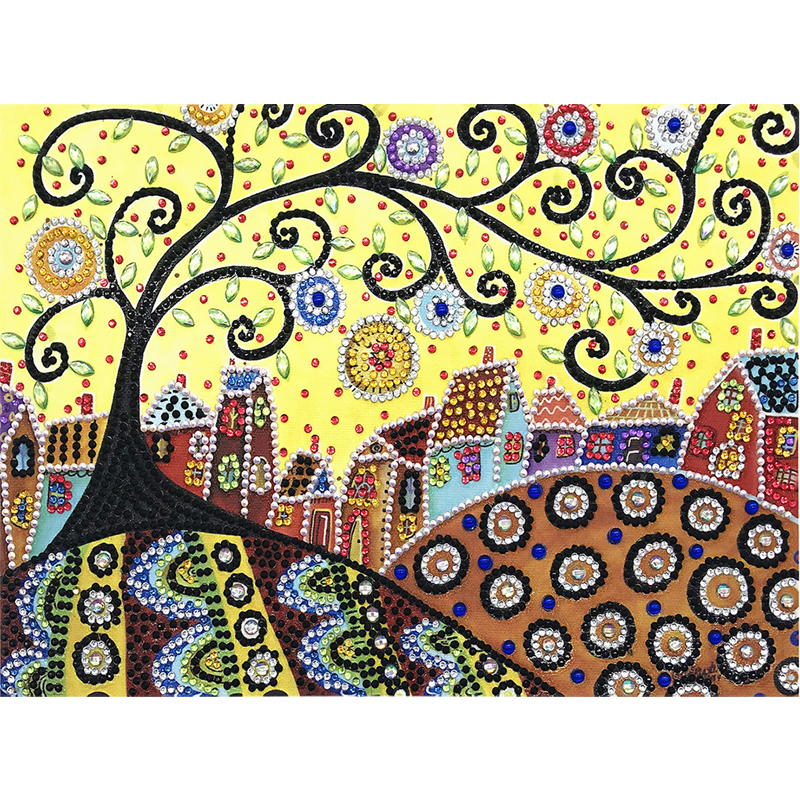 Wholesale New Arrival Luxury Wall Decor 5D DIY Special Shaped Full Drill Diamond Painting on Canvas for Kids