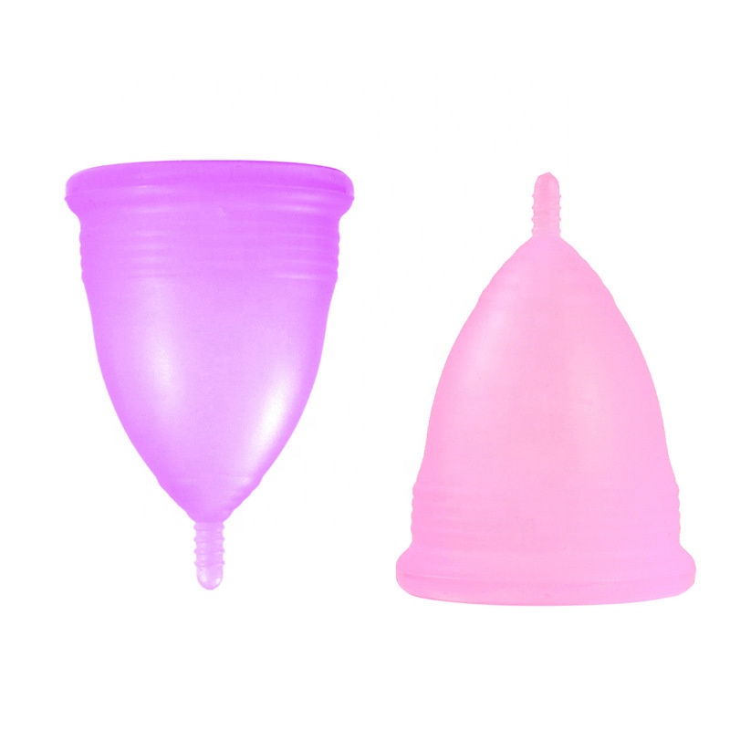2021 New Design Women's Silicone Ladies Menstrual Period Cup