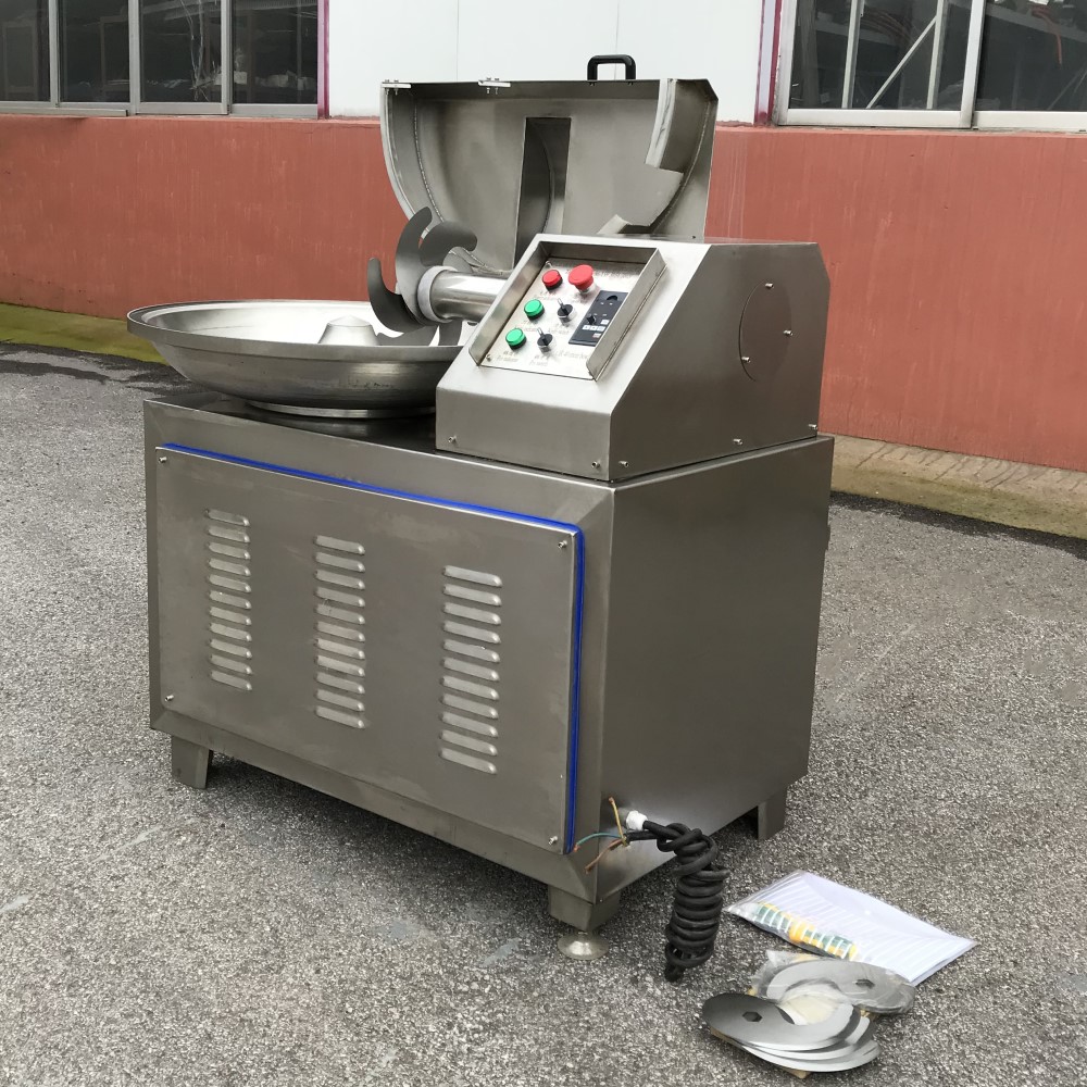 Automatic meat emulsify bowl cutter machine stainless steel meat bowl cutter