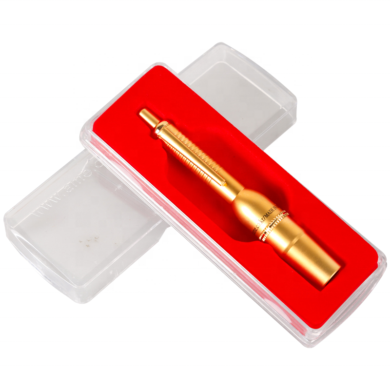 HG blood lancet pen 4 head Painless Lancing injection Device for Acupuncture Stainless Steel