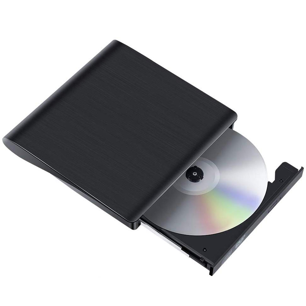 Портативный привод Raycue USB 3,0, тонкий внешний CD DVD-плеер