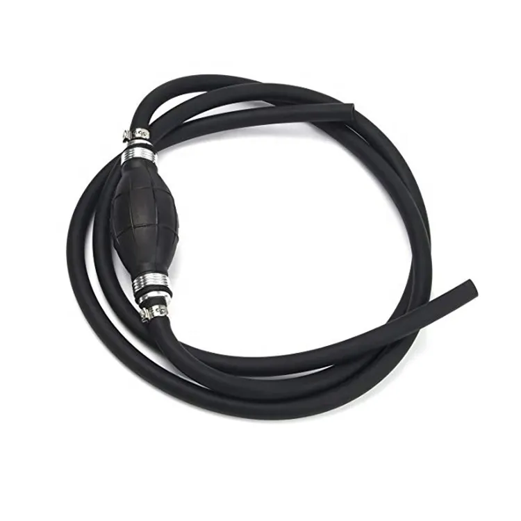 4 Size Hand Siphon Pump Hose fuel Rubber Hand Primer Pump Bulb Type Boat and motorcycle Pump