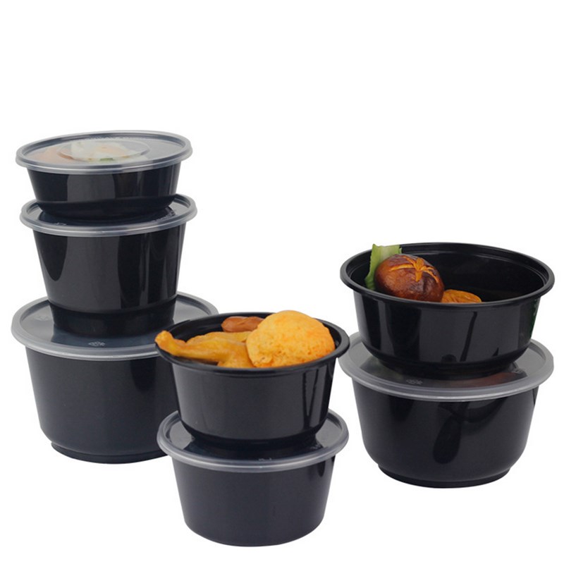 Wholesale Salad Clear Plastic Bowl Set Disposable Plastic Bowl With Lid