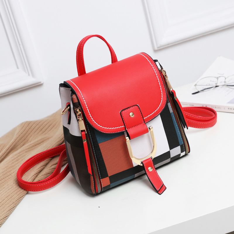 2019 newest fashion mini school girls leather bagpack for women