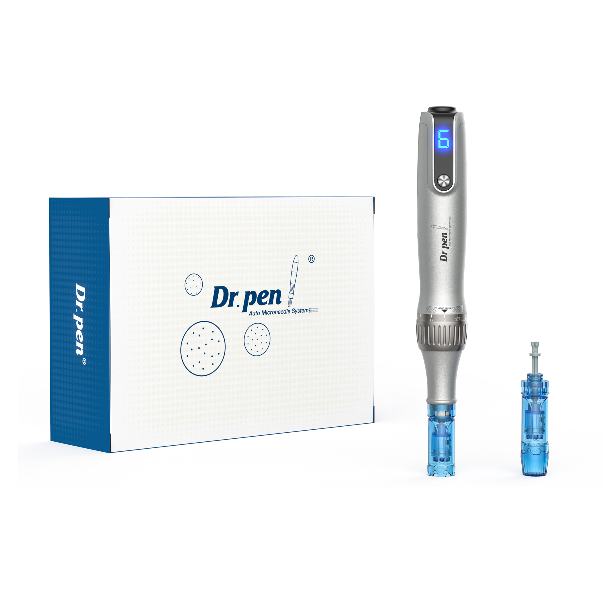 Профессиональный Дерма 12 иглы микро иглы Ultima M8S беспроводной Microneedling дермы ручка 3 мм
