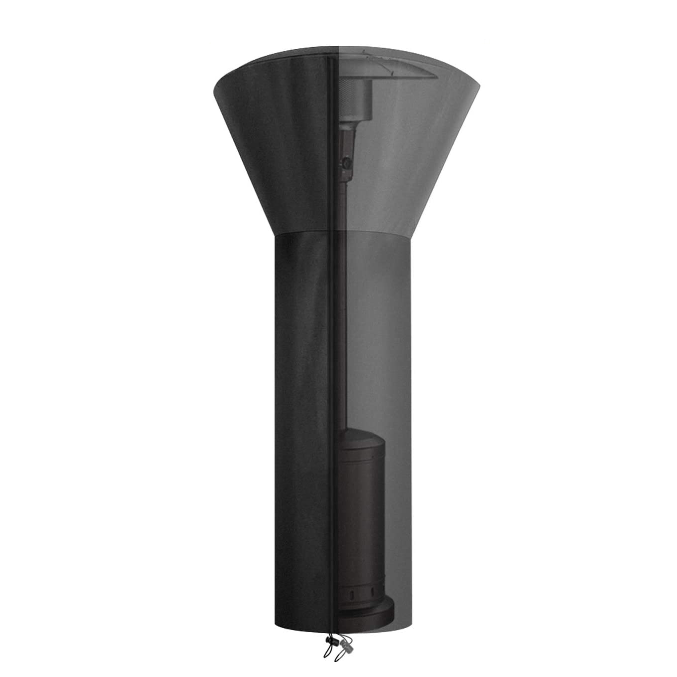 210D Oxford cloth with PU r coating waterproof UV protection outdoor heavy Patio Heater Cover