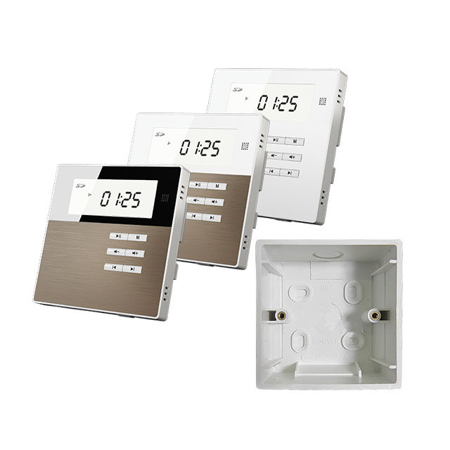 20w Multichannel wall music amplifier support SD Card FM USB