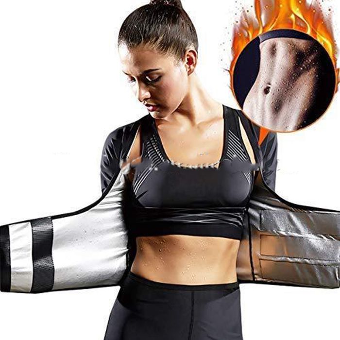 Женские спортивные костюмы для похудения Body Shaper жира форма сауна одежда для фитнеса, женская спортивная горелка потеря веса Корректирующее белье для женщин сауна тренировочный костюм