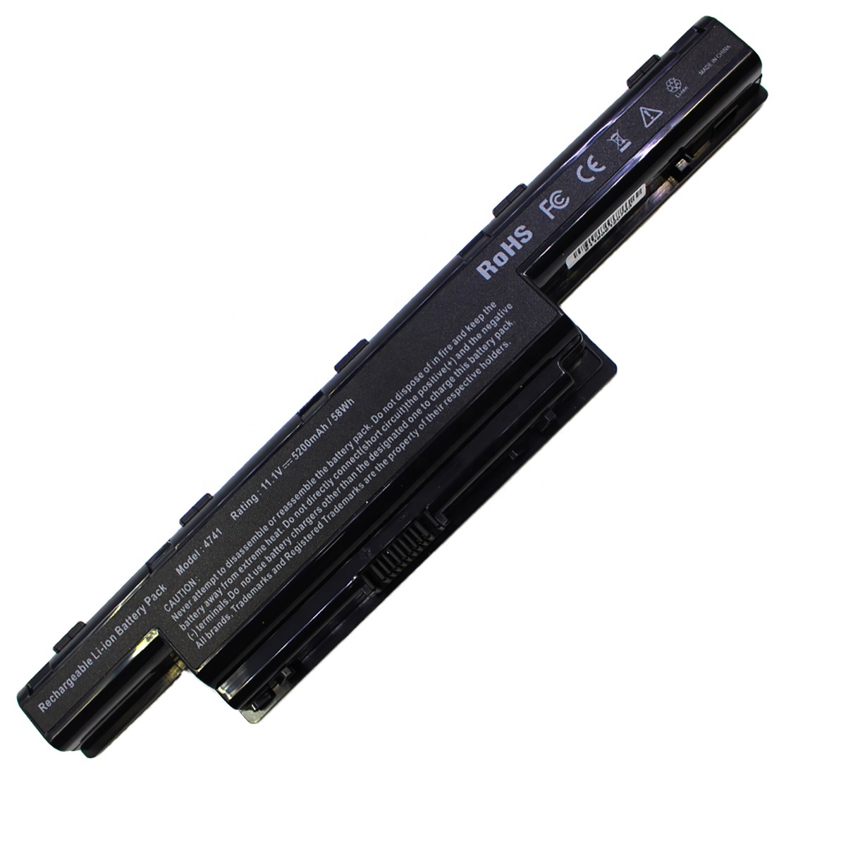 11,1 V 5200 мА/ч, 58Wh OEM ноутбук батарея 4741 для Acer 4738 V3-571G V3-551 4253 4551 4551G 4741G 4771 4771G 5741 Аккумулятор для ноутбука