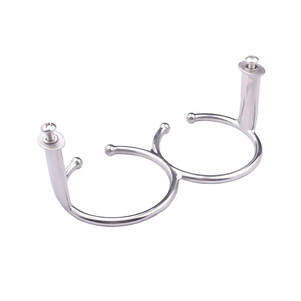 Double Ring Cup Holders Marine Boat Drink Holder Stainless Steel Cup Holders