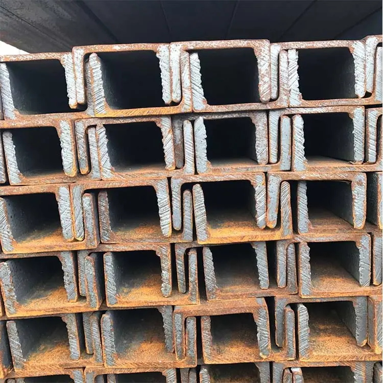 A106 B Q235 Q345b Mn16 New Ms C Channel Steel Purlins Rate For Rail
