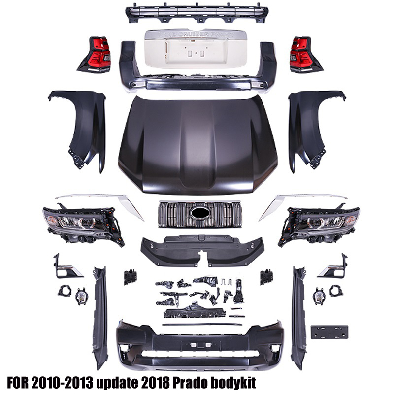Кузова автомобиля для Prado 2010 обновление 2018 2019 2020 2021 Land Cruiser Prado FJ150 подтяжки лица обвесы