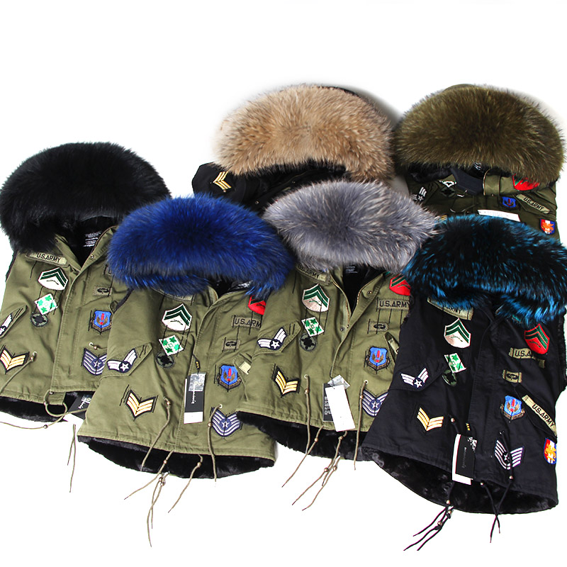 Free Shipping 2021 fashion real fox fur collar women winter warm sleeveless vest