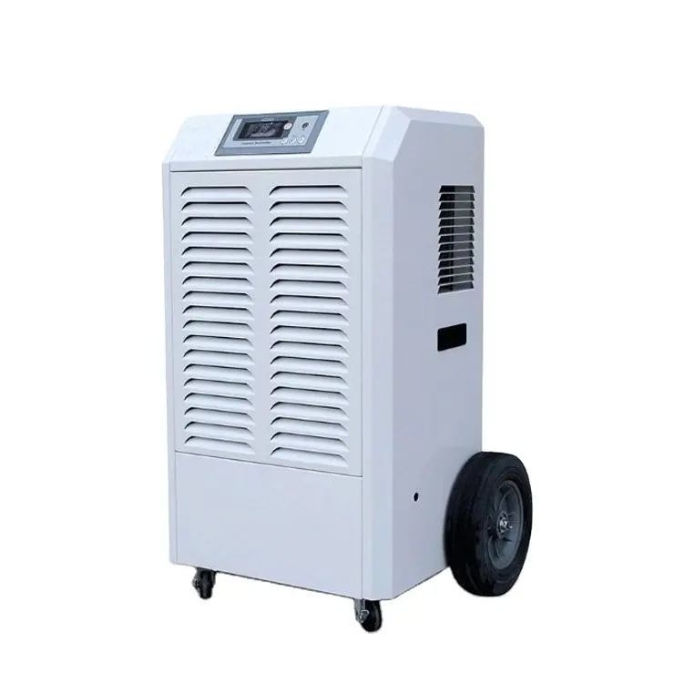 China Factory Wholesale 90L 160Pint Per Day Portable Handle Household Dehumidifier Machine Air Purifier Dehumidifier