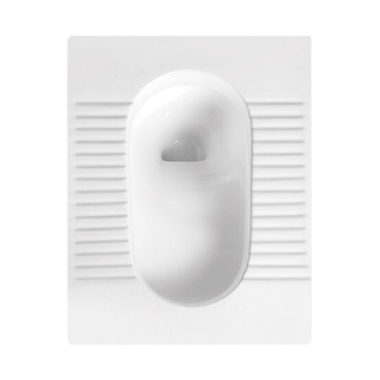 Hot selling factory modern style sanitary ware one piece white ceramic squat toilet