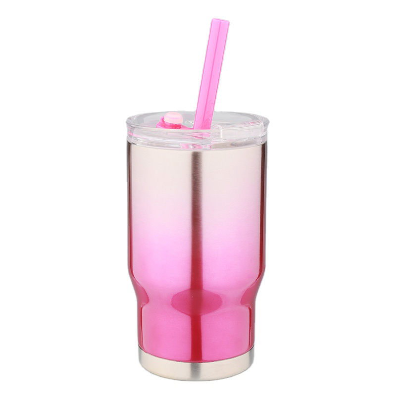 400ml Hot Sale Customized Wholesales Promotion Gift Double Wall Tumbler Stainless Steel Water Bottle With Lid And Straw