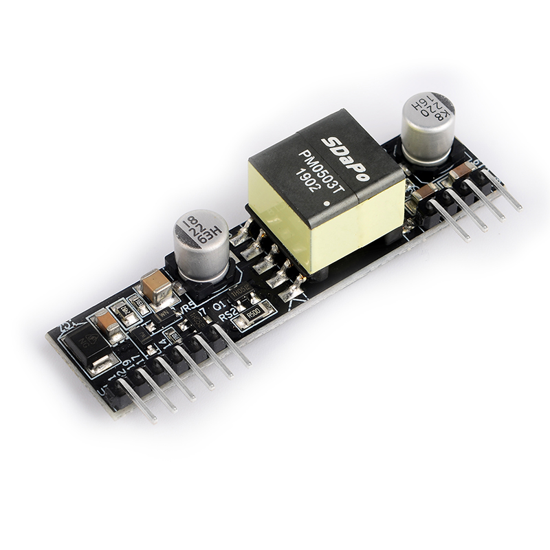 12V/1A 5V2.4A can choose IEEE802.3af Pin to Pin POE module 1500V high voltage isolation SDAPO DP9705