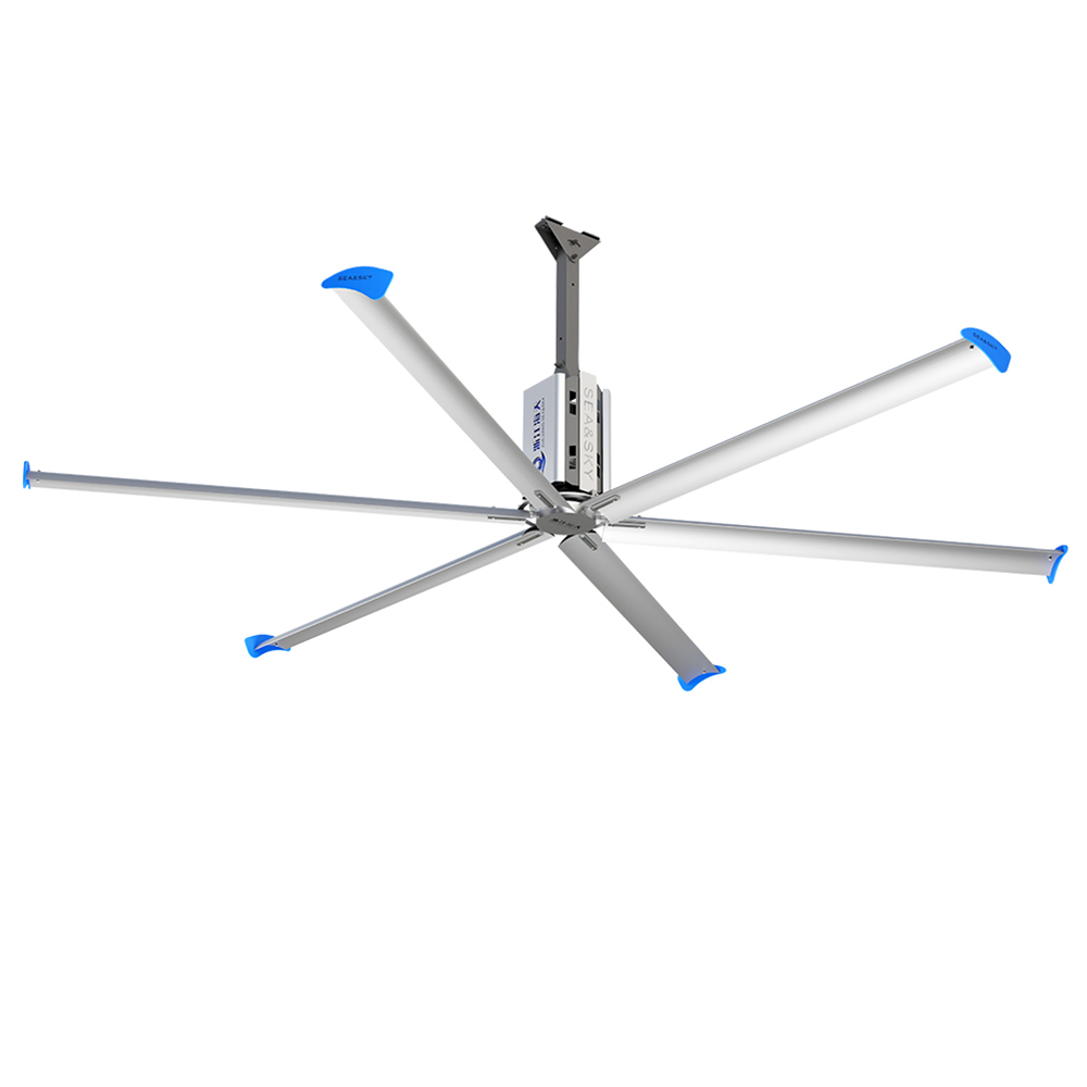 Aluminum energy saving hvls fan residential