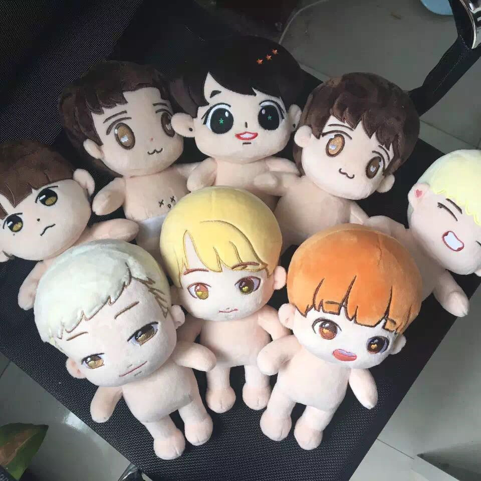 На заказ Корейская плюшевая игрушка звезда кукла мягкая игрушка Kpop плюшевая кукла с низким MOQ