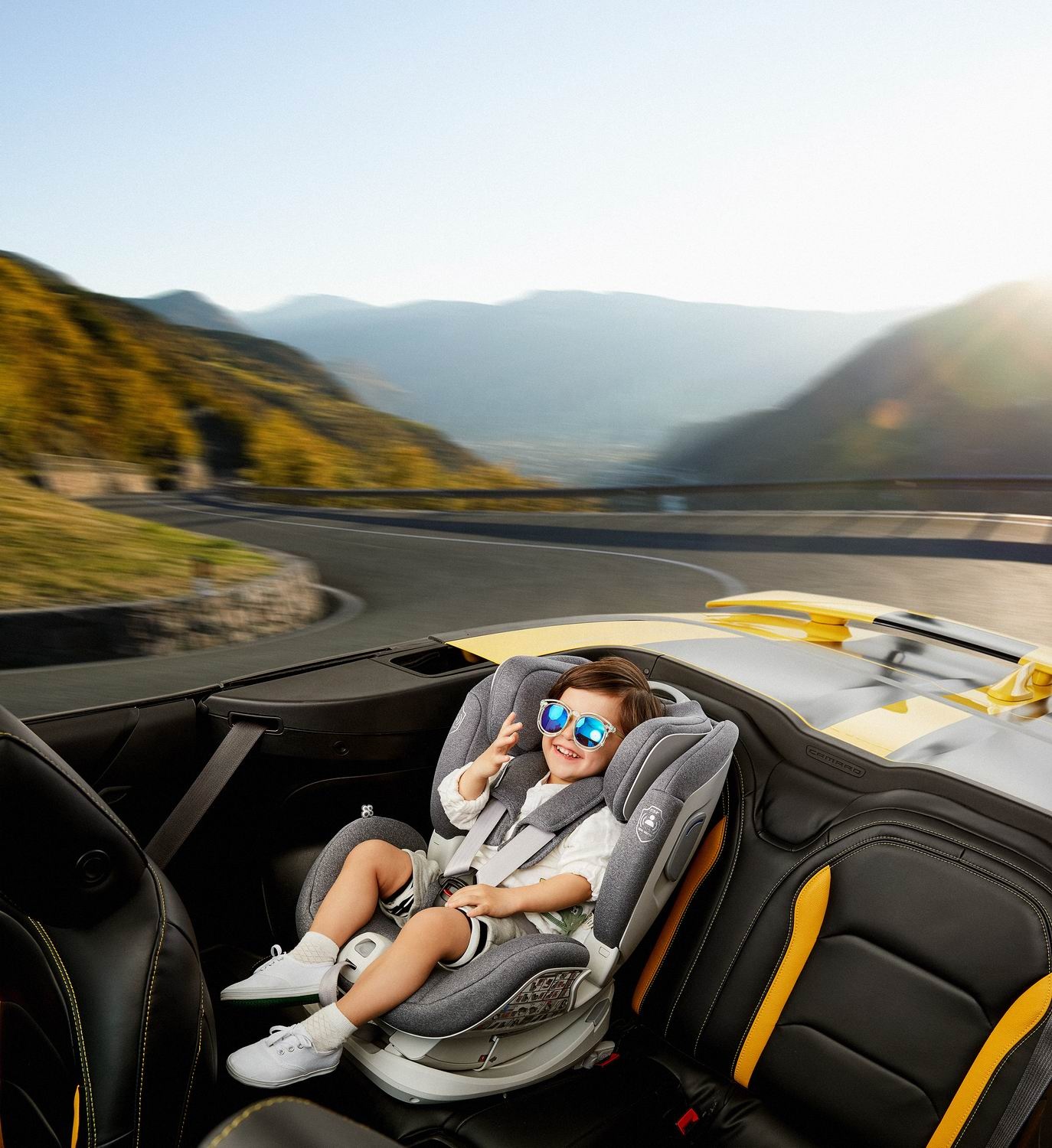 Сиденье автомобильное для новорожденных Isofix Group 0 + I + II, детское сиденье автомобильное с откидывающейся спинкой R160A