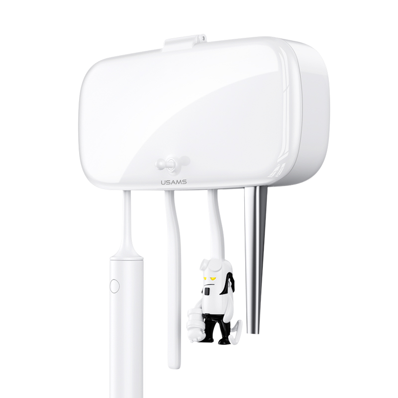 USAMS 2020 New fashion UV rechargeable waterproof smart toothbrush steriliser holder