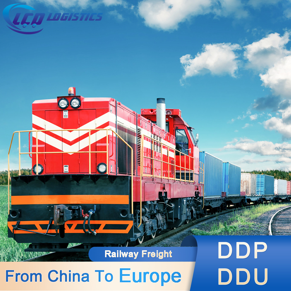 Lcl ddp поезда, железнодорожный экспедитор, Доставка из Китая в Нидерланды, Россия, Франция, Украина, Германия, Великобритания, ЕС, Европа