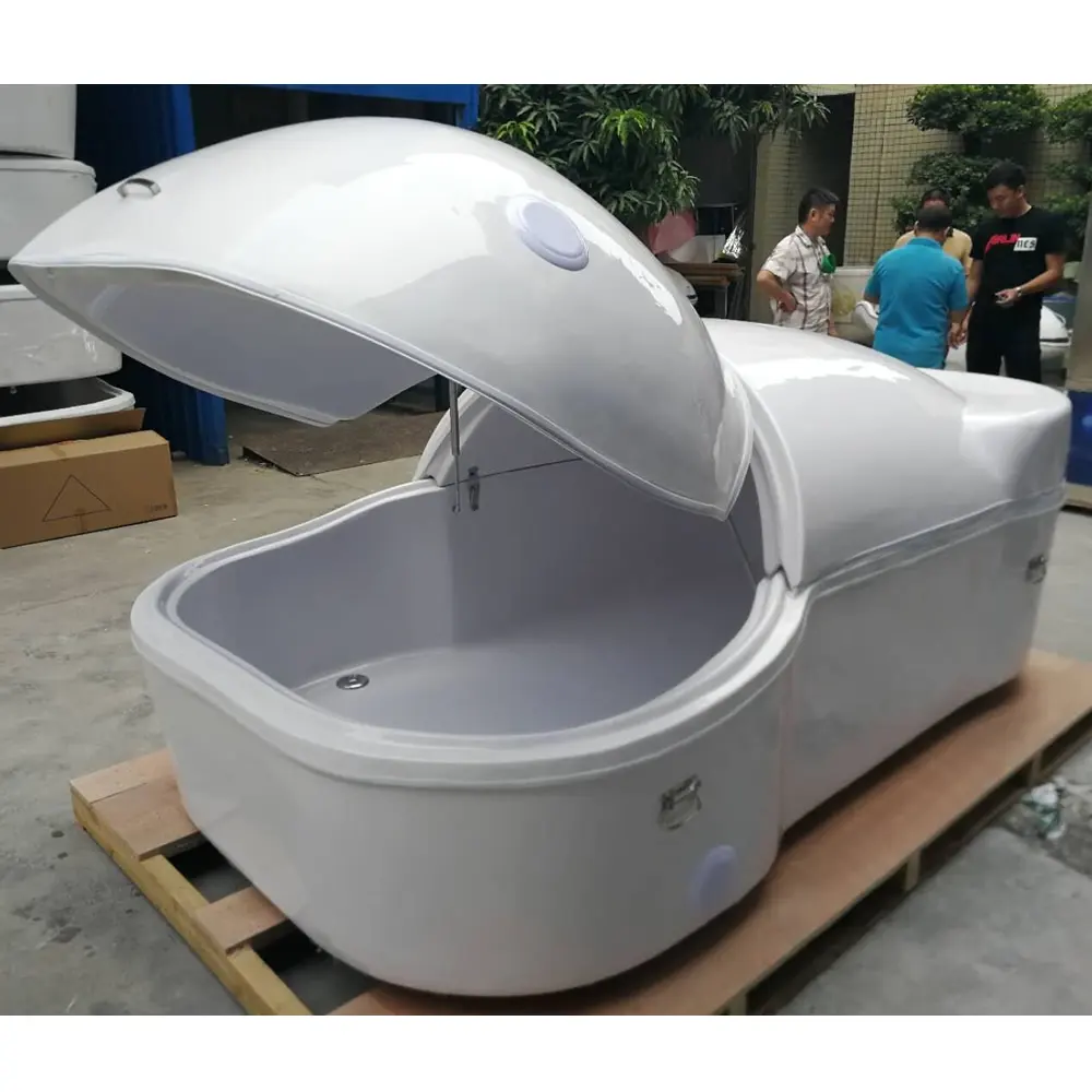 Sensory deprivation tank isolation chamber spa led floating tank spa