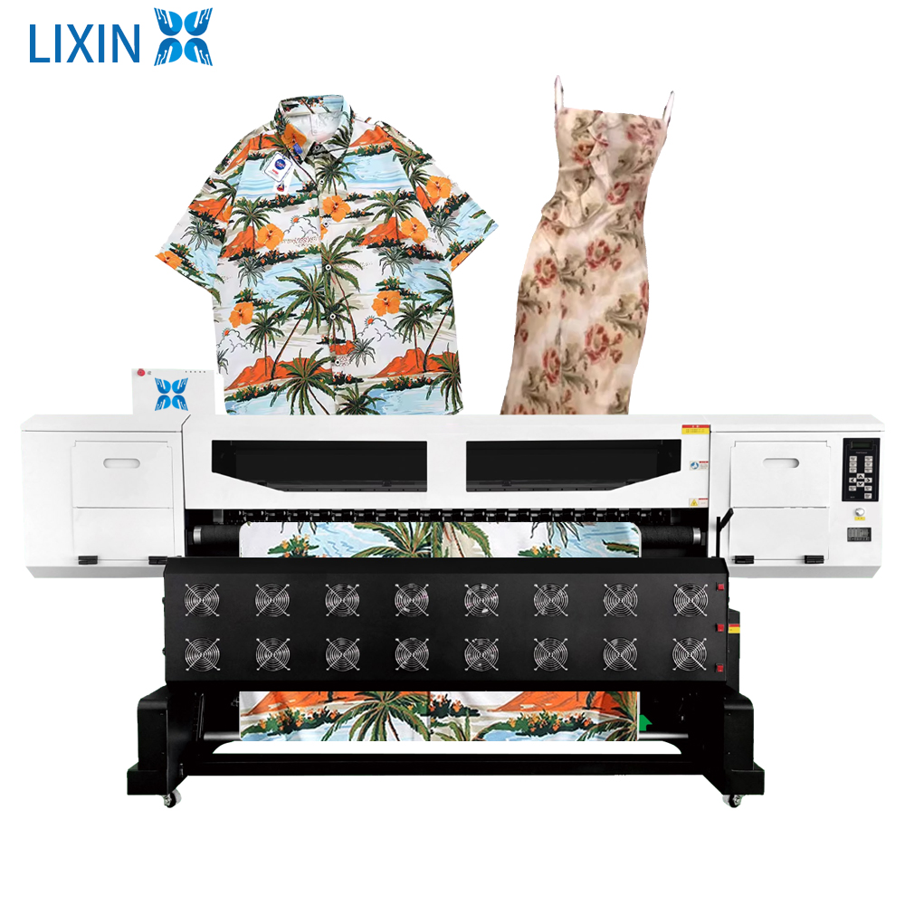 LIXIN 1804 Sublimation Printer 4 Color direct to cotton fabric printing machines textile printer machine