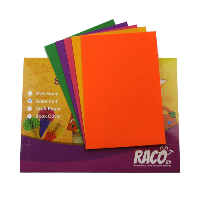 Raco высокое качество Craft Нетканые иглы пробитые ремесленных фетр для детей Diy A4 180gsm