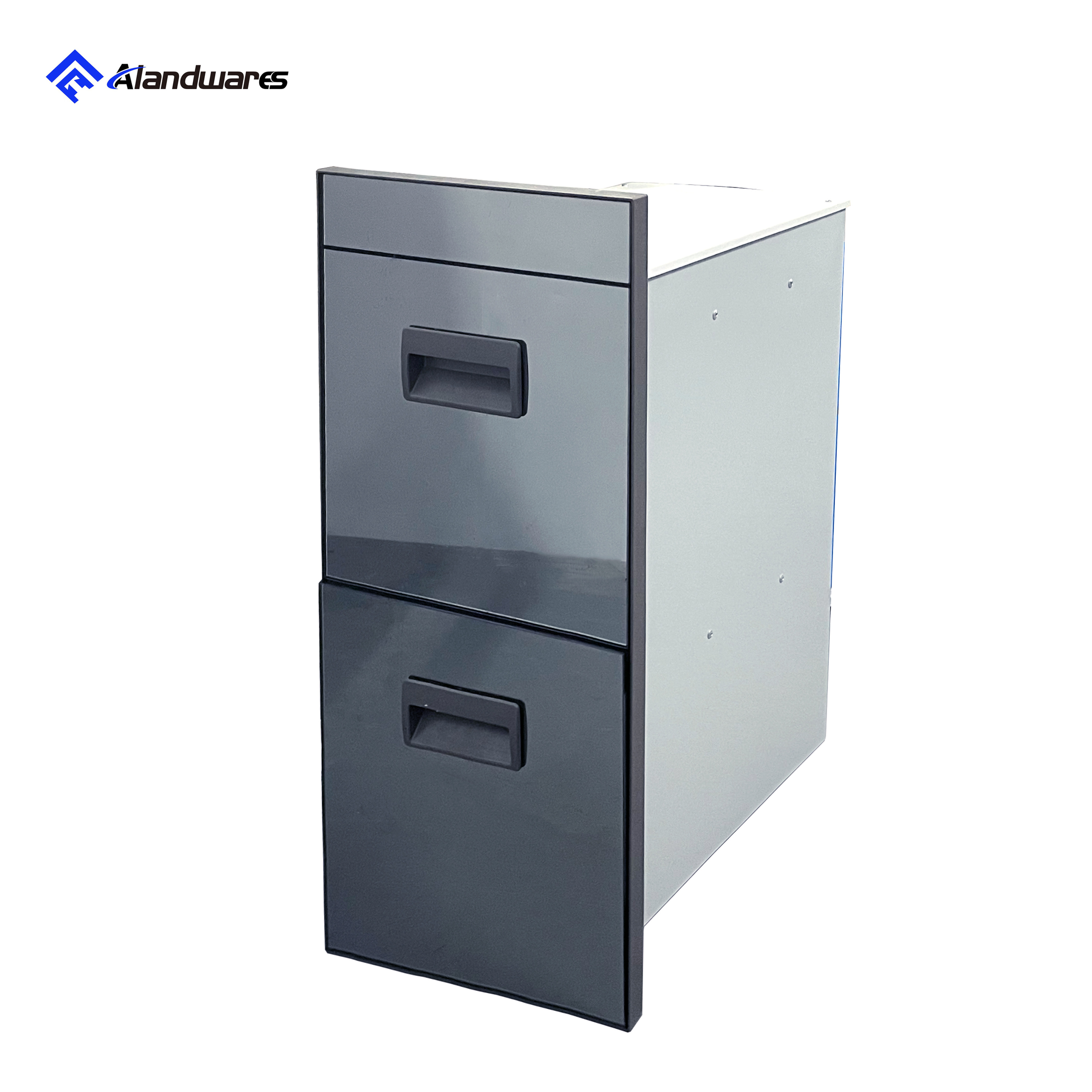 Grain Storage Container Bucket Home Medium Size Dispenser Made of Stainless Steel Including Easy Access Scoop Household Rice Box