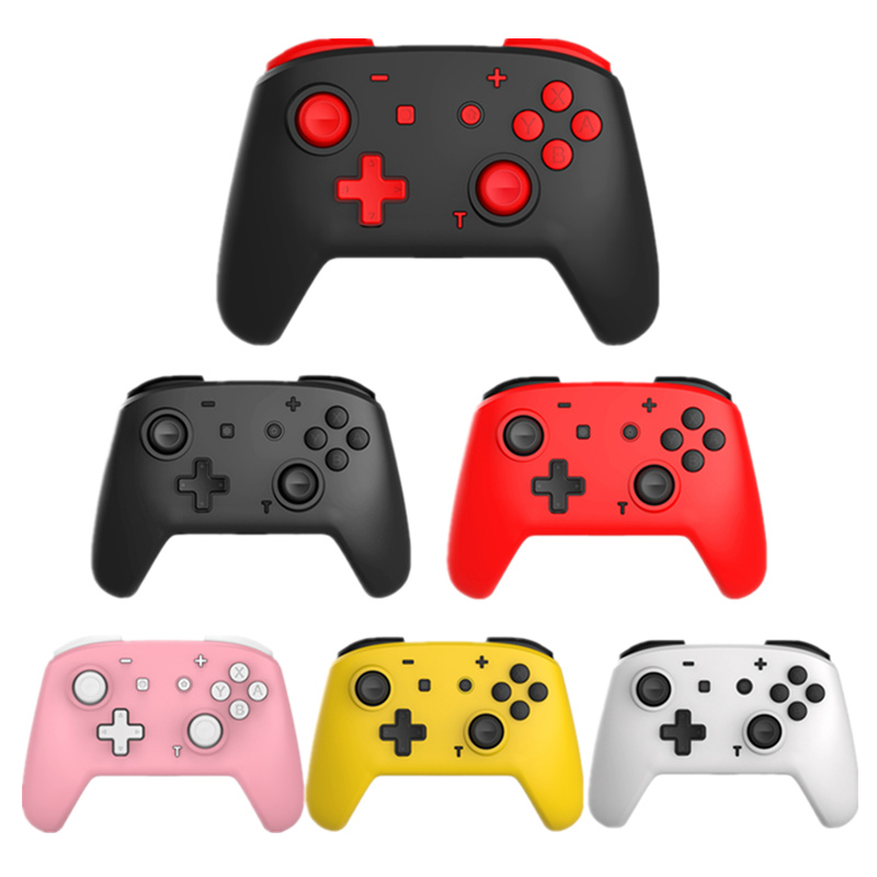 Беспроводной контроллер mando pro, розовый ДЖОЙСТИК для nintendo switch, консоль для видеоигр