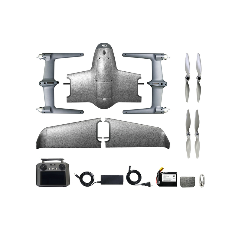 Take off and land vertically VTOL Easy and safe for the operator More lighter Design Save time UAV