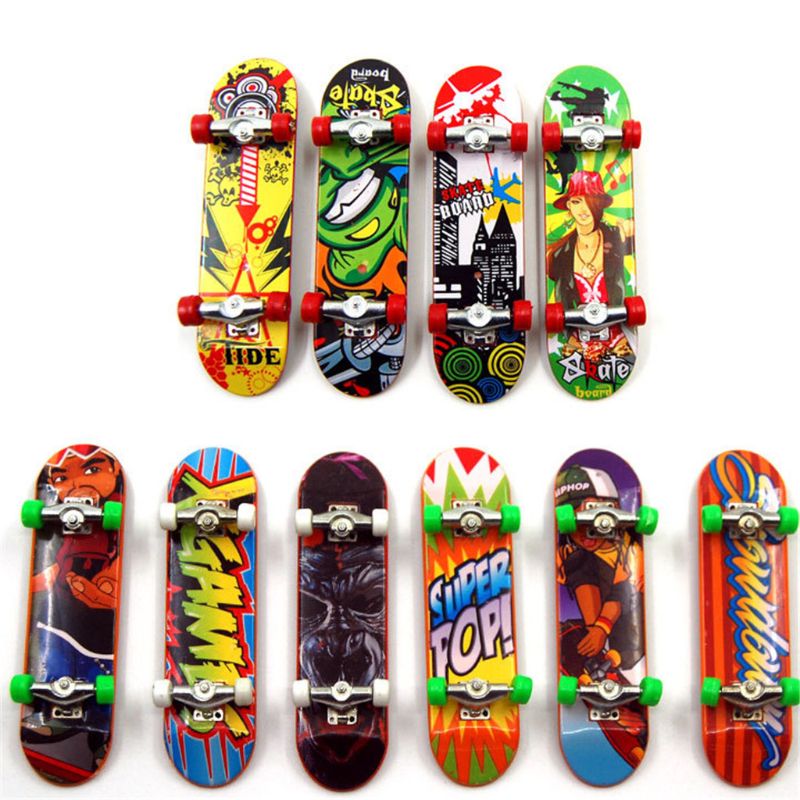 Hot sale finger toy Intellectual Cool fingerboard finger joint game skate surfboard skateboard board