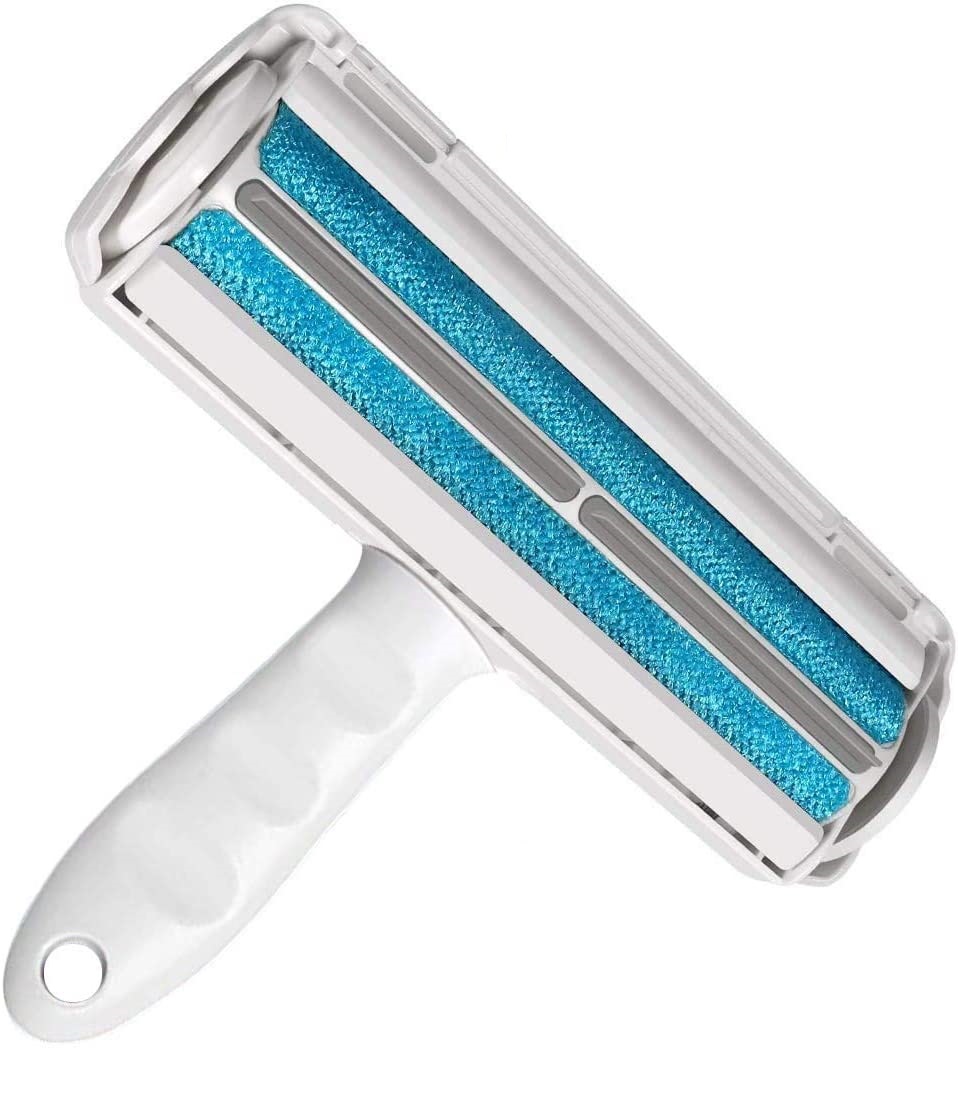 Pet Hair Remover Roller, Reusable Dog Hair Remover Roller for Dog & Cat, Self-Cleaning, No Adhesive Needed