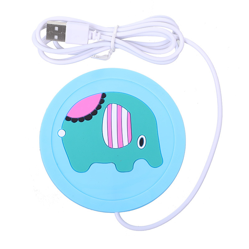 Электрическая изоляция подставка Usb теплая чашка кофе чай теплая Подставка нагревательное устройство Usb термостойкая ПВХ подставка