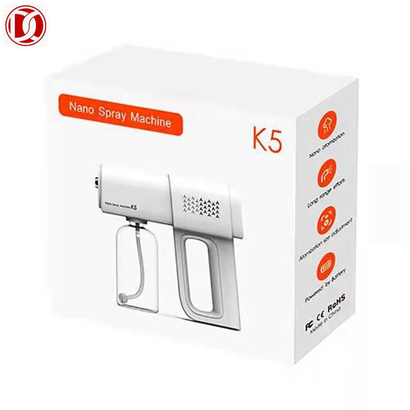 Wholesale Air Disinfection air spray gun disinfection Wireless nano blue light atomizer gun K5 K6X YJ-01 Q7