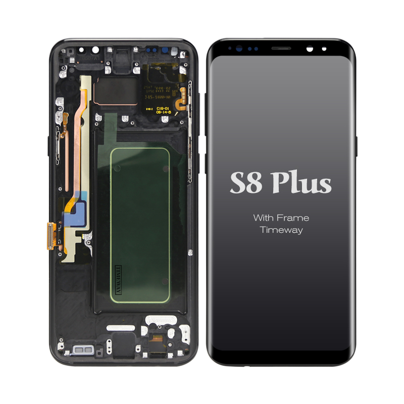 ЖК-экран для Samsung S8 Plus, ЖК-экран для samsung galaxy s8 plus, сменный ЖК-экран для Samsung Galaxy S8 с рамкой, ЖК-дисплеи для мобильных телефонов
