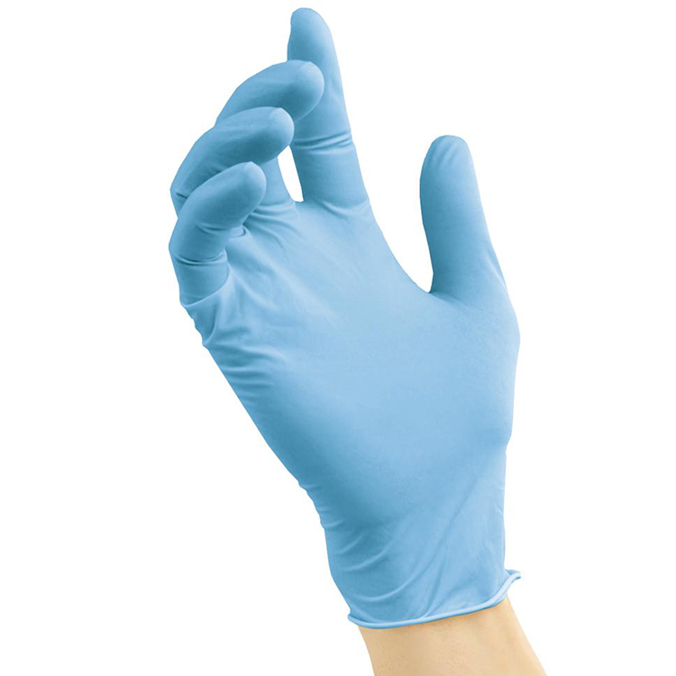 Professional manufacture 100pcs/box Nitrile Gloves /Powder Free Exam gant nitrile