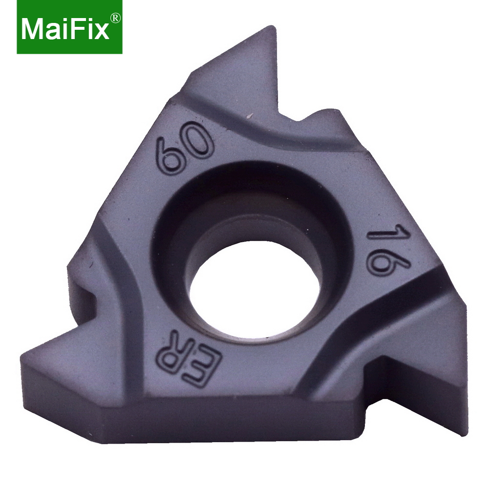 Maifix 16ER AG60 нержавеющая сталь обработка вольфрамовый Карбид резак ЧПУ резьбовые токарные инструменты резьбовые вставки