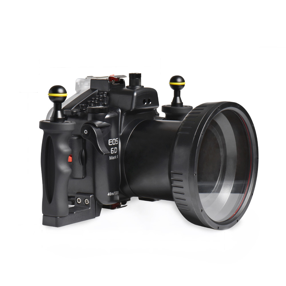 Seafrogs 6D Mark II водонепроницаемый корпус для подводной камеры Canon Dslr сумка для камеры на глубину до 40 м/130 футов