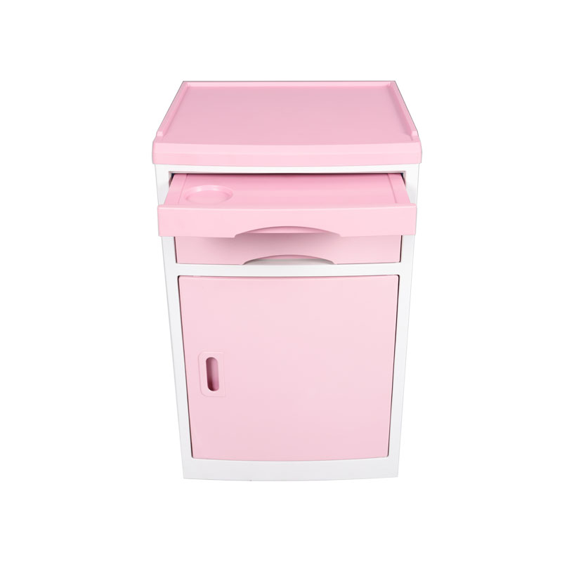 hot selling ABS bedside table many-colored easy-assembly of drawers used in hospital home hotel with ISO CE