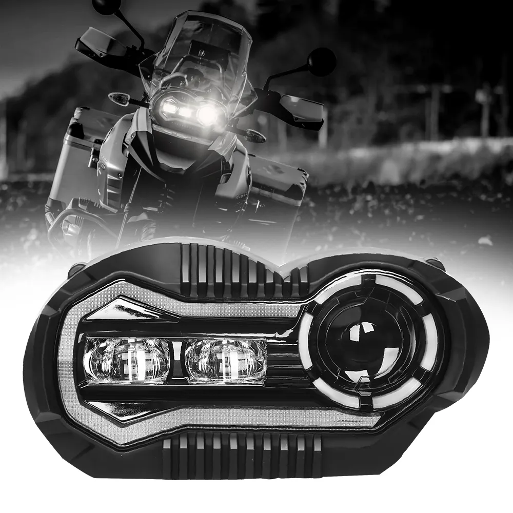 Налобный фонарь E9 Mark для Bmw R1200Gs Adventure 2004-2012, мотоциклетные светодиодные фары для Bmw Gs 1200 Gs, приключения, фары в сборе