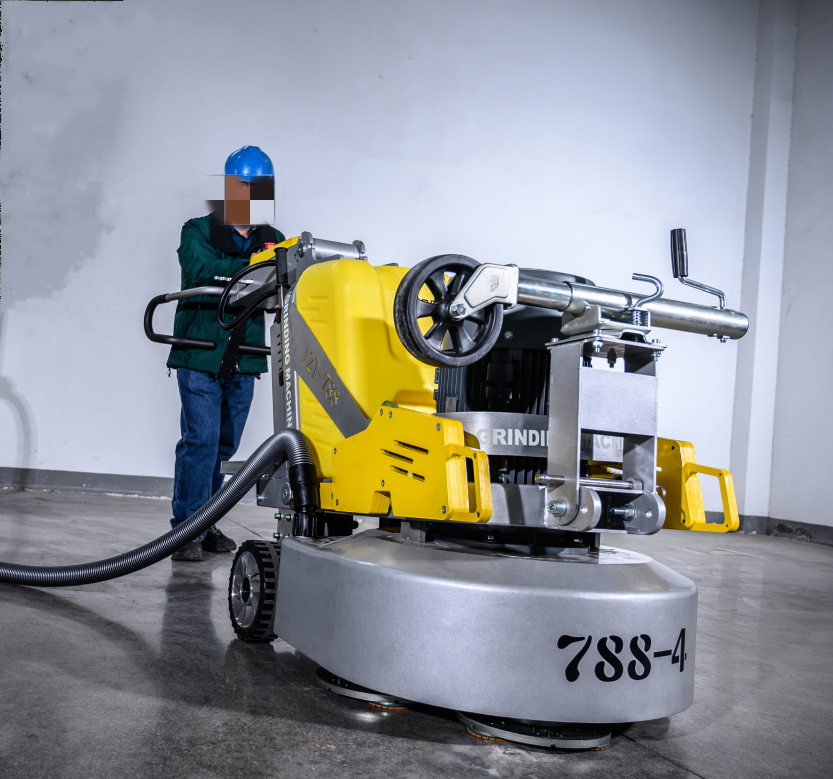 25" propane concrete grinder with remote