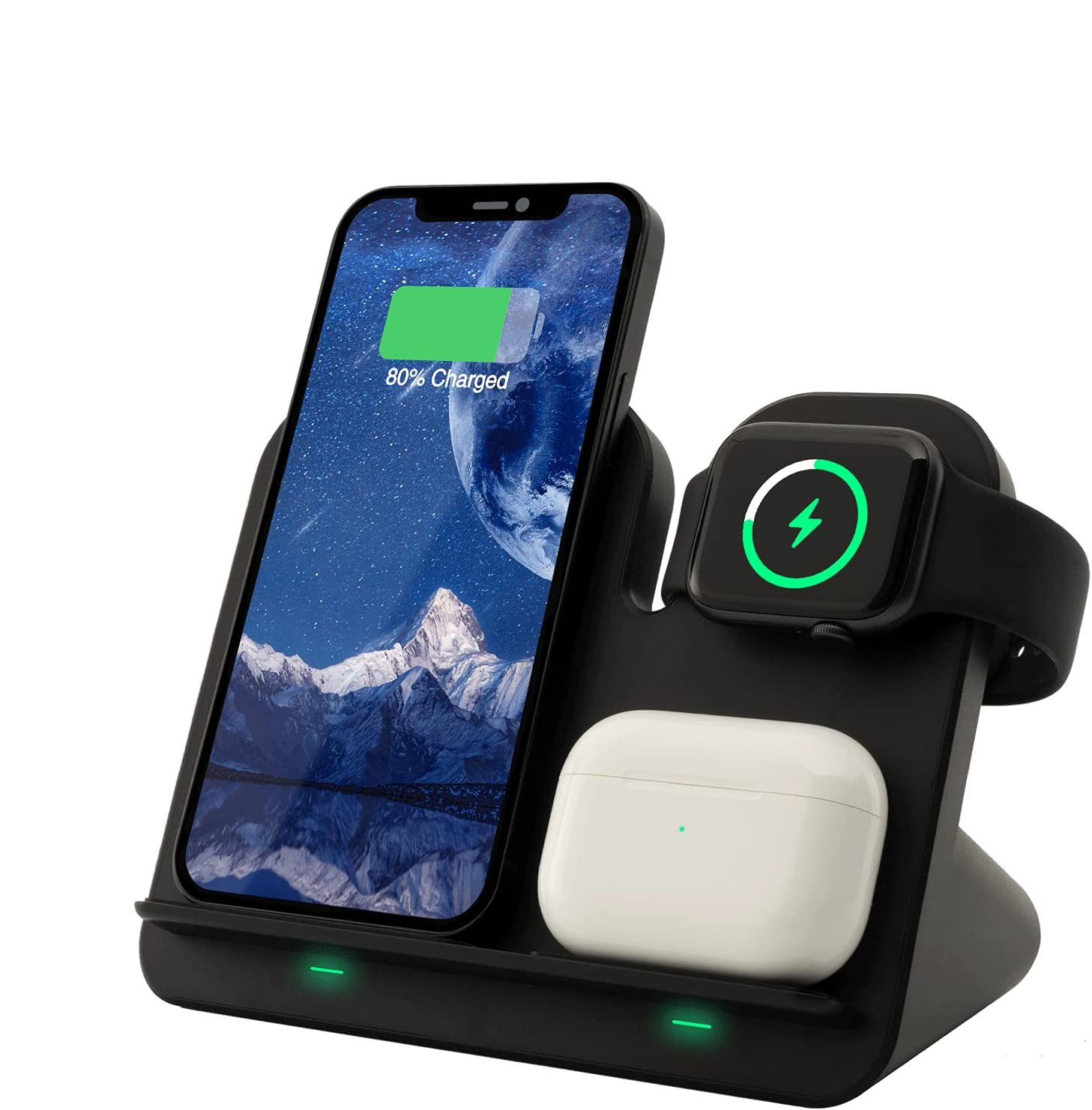 2022 new item Amazon hot selling support drop shipping 20W magnet 3 in 1 wireless charger