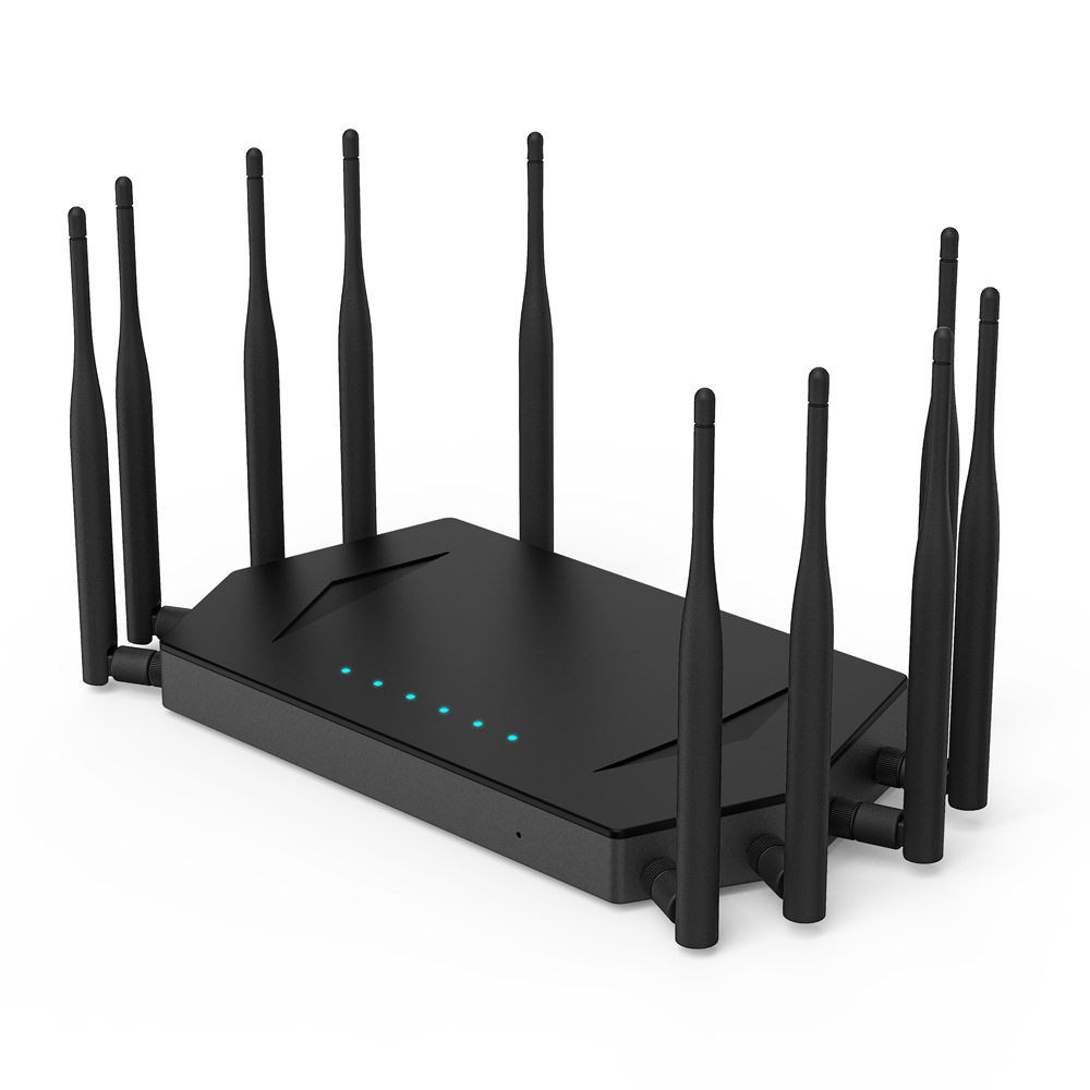 Высокий tech wlanstudio AX3000 трехдиапазонное 10 антенна wifi6 Gigabit Ethernet gigsbit 11AC Wi-Fi 5G беспроводной маршрутизатор CPE с слот для sim-карты