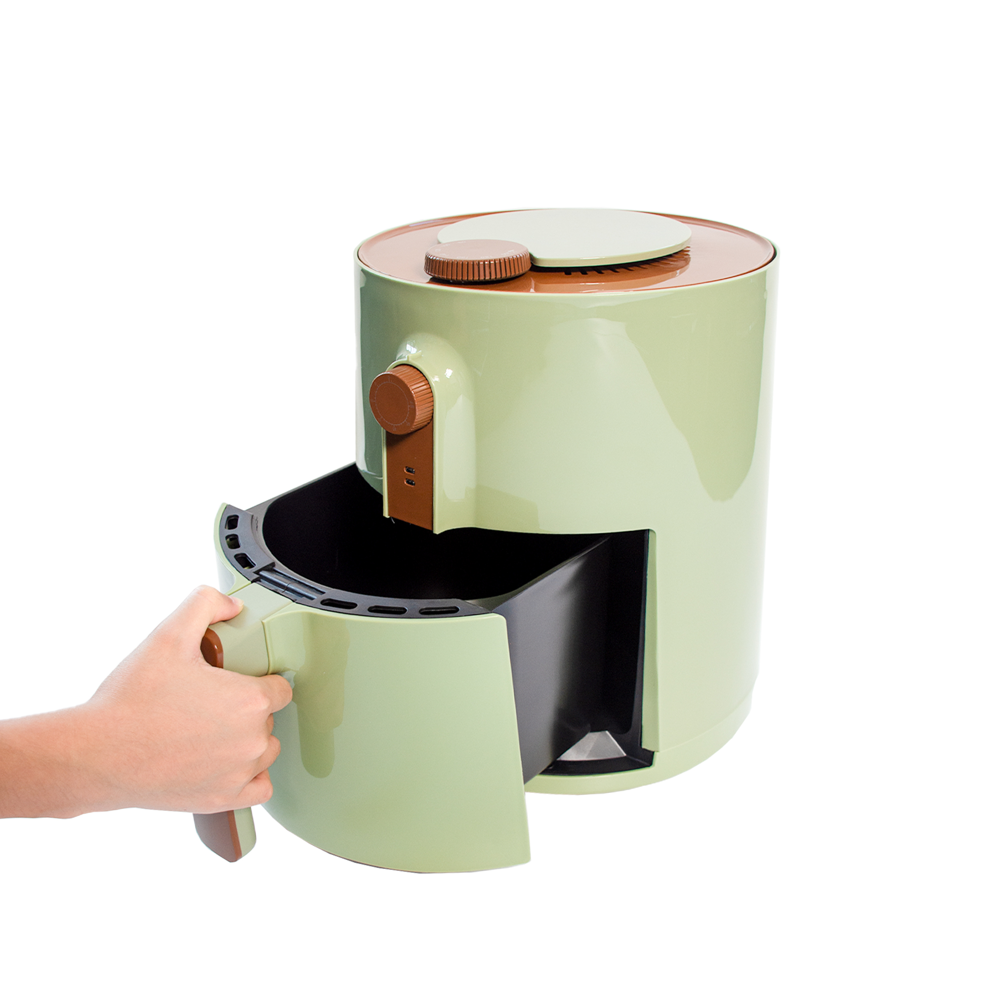 Factory Price oil free Healthy Power Electric Stainless Steel Deep hot Air cooker Fryer